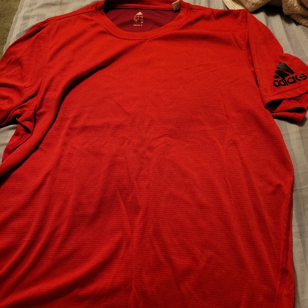 Adidas Red short sleeve